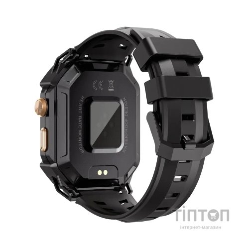 Смарт-годинник OUKITEL BT80 Black (6931940754668)