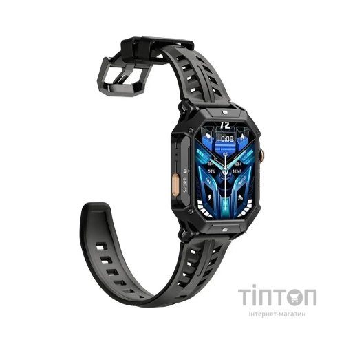 Смарт-годинник OUKITEL BT80 Black (6931940754668)