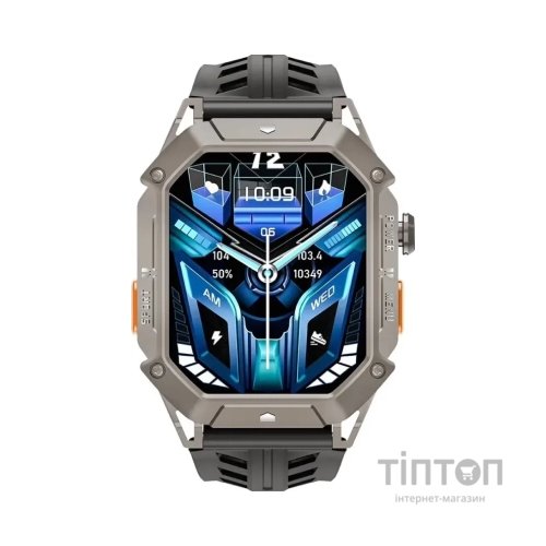 Смарт-годинник OUKITEL BT80 Grey (6931940752947)