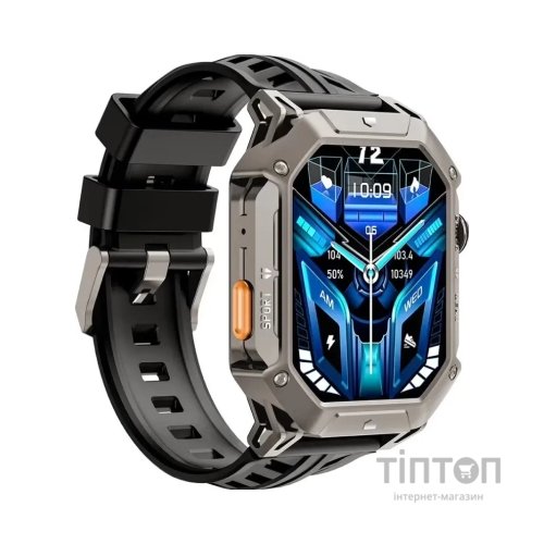 Смарт-годинник OUKITEL BT80 Grey (6931940752947)