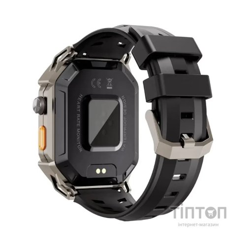 Смарт-годинник OUKITEL BT80 Grey (6931940752947)