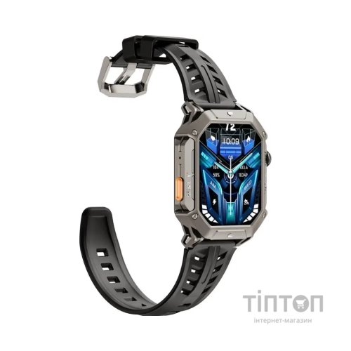 Смарт-годинник OUKITEL BT80 Grey (6931940752947)