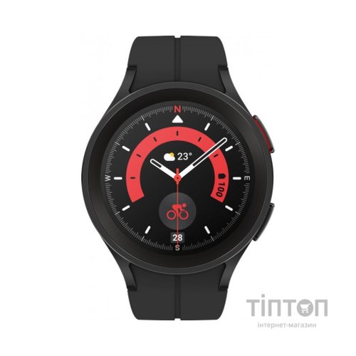 Смарт-годинник Samsung Galaxy Watch 5 Pro 45mm eSIM Black (SM-R925FZKASEK)