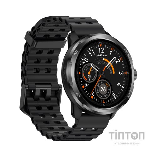 Смарт-годинник Ulefone Armor Smart Watch Pro Black Захищений смарт-годиник (6975326662826)