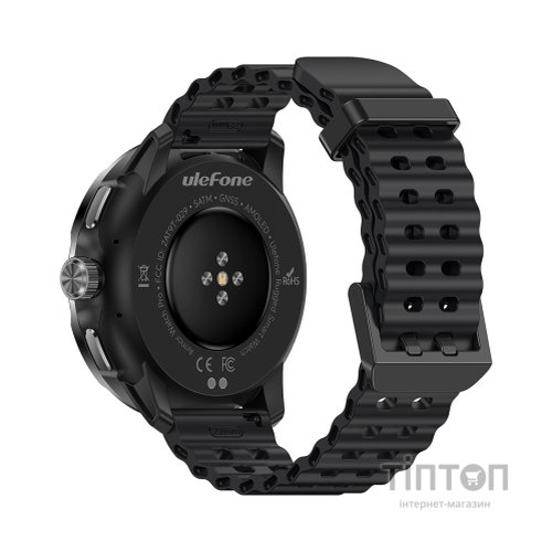 Смарт-годинник Ulefone Armor Smart Watch Pro Black Захищений смарт-годиник (6975326662826)