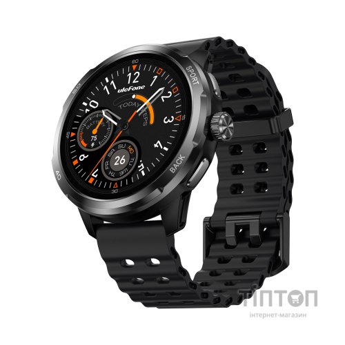 Смарт-годинник Ulefone Armor Smart Watch Pro Black Захищений смарт-годиник (6975326662826)