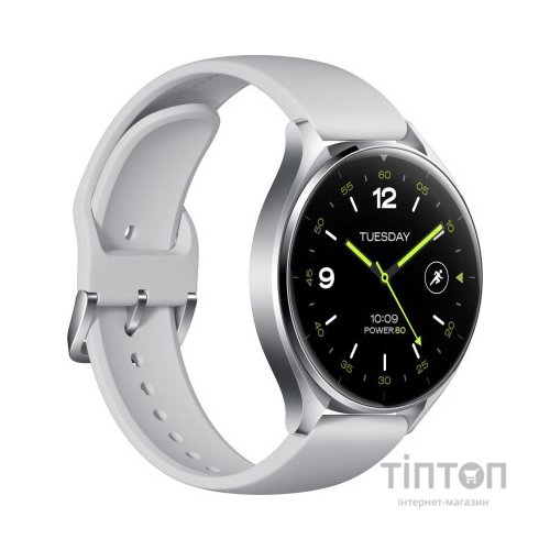 Смарт-годинник Xiaomi Watch 2 Sliver Case With Gray TPU Strap (BHR8034GL) (1025027)