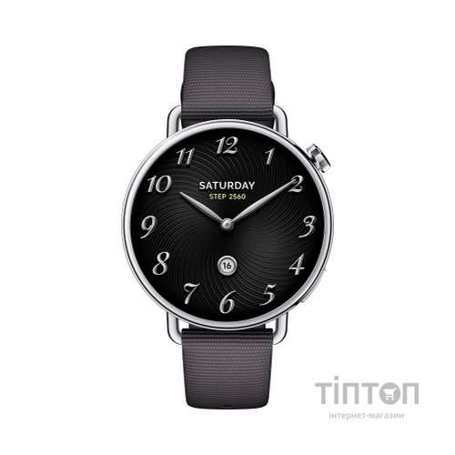 Смарт-годинник Xiaomi Watch S4 41mm Fluororubber Strap Чорний BHR07VRGL (1168292)