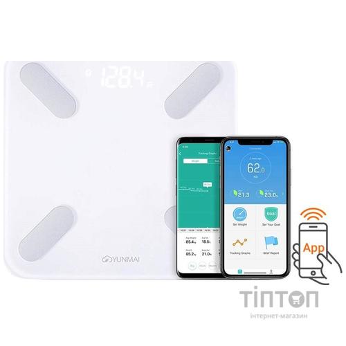 Смарт ваги YUNMAI X Smart Scale White (M1825CH-WH)