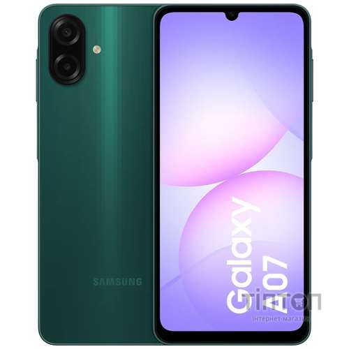 Смартфон Samsung Galaxy A07 SM-A075 4/128GB Green (SM-A075FZGGSEK)