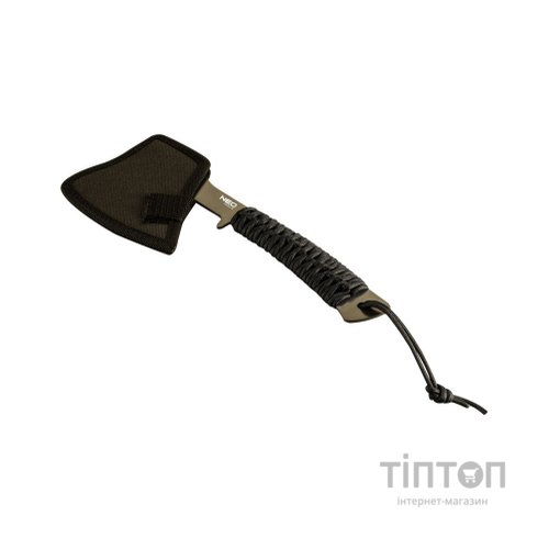 Сокира Neo Tools 26см, лезо 8см, 3Cr13, ручка з паракорду (63-118)