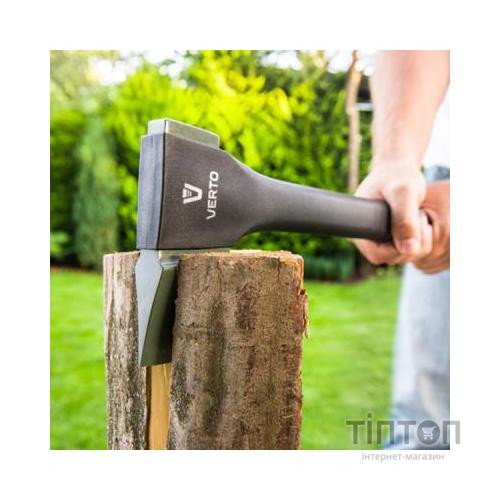 Сокира Verto 870 г, обух 540 г, рукоятка из стекловолокна, 17,5" (05G101)