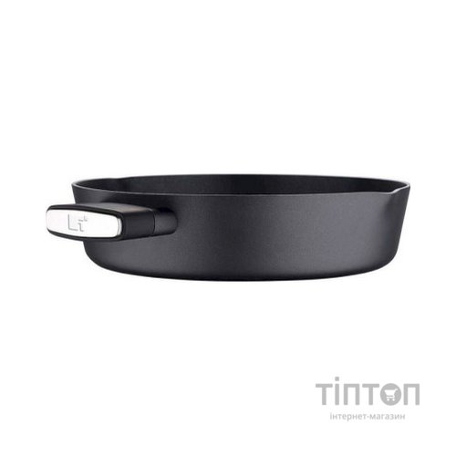 Сотейник Bergner Ion plus з кришкою 28 см (BG-35913-BK)