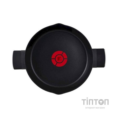 Сотейник Bergner Ion plus з кришкою 28 см (BG-35913-BK)