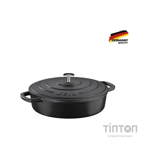 Сотейник Kela Calido Cover 28 см 3,2 л Black (12468)
