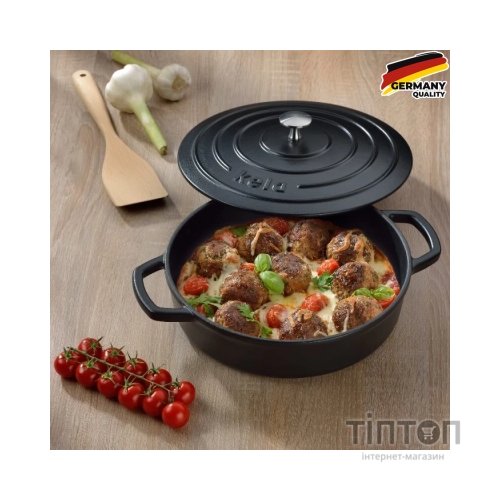 Сотейник Kela Calido Cover 28 см 3,2 л Black (12468)