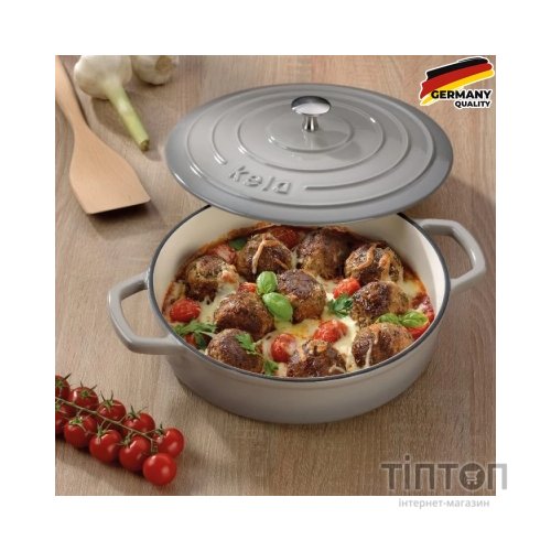 Сотейник Kela Calido Cover 28 см 3,2 л Grey (12611)