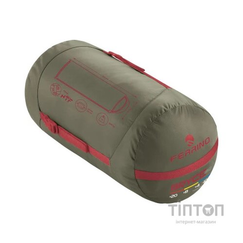 Спальний мішок Ferrino Bryce SQ +9C Green Left (86376MVVS) (929599)