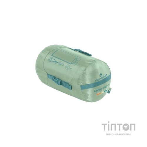 Спальний мішок Ferrino Lightec SSQ 950 +5°C Green Right (86652QVVD) (931771)