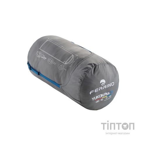 Спальний мішок Ferrino Yukon Plus SQ +7C Blue Left (86358NBBS) (929813)