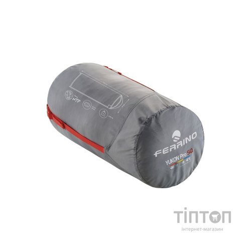 Спальний мішок Ferrino Yukon Pro SQ +3°C Red (86360NRR) (931767)