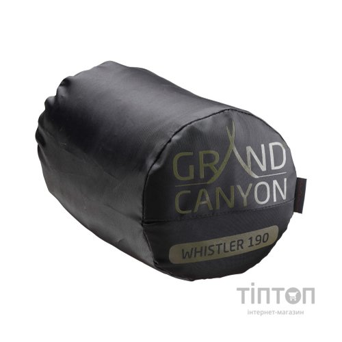 Спальний мішок Grand Canyon Whistler 190 13C Capulet Olive Left (340018)