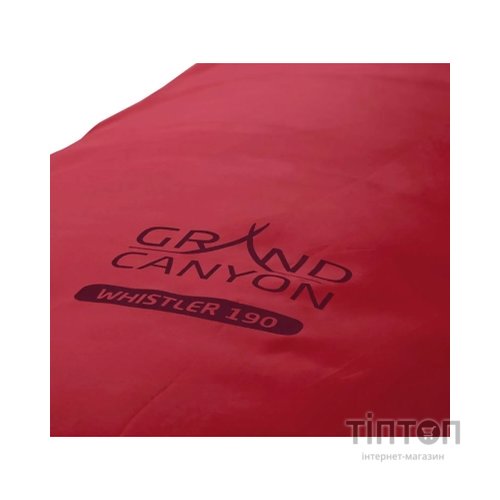 Спальний мішок Grand Canyon Whistler 190 13°C Red Dahlia Left (340001) (DAS303319)