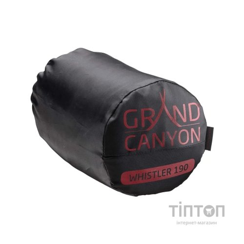 Спальний мішок Grand Canyon Whistler 190 13°C Red Dahlia Left (340001) (DAS303319)