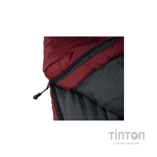 Спальний мішок High Peak TR300 0°C Dark Red/Grey Left (23066) (929557)