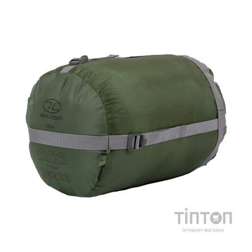 Спальний мішок Highlander Phoenix Ember 250/-3C Olive Green Left (SB243-OG) (929694)