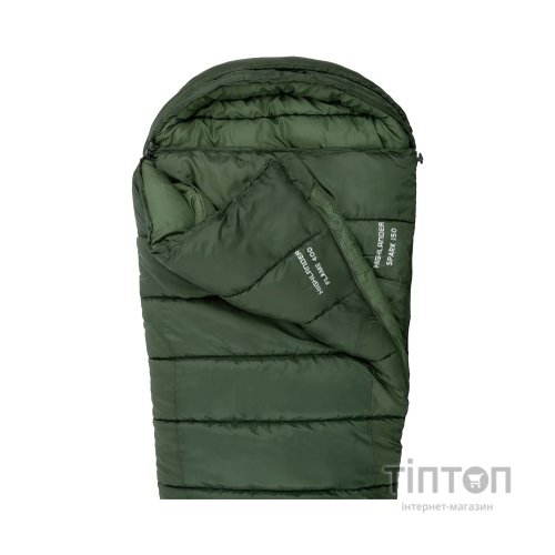 Спальний мішок Highlander Phoenix Spark 150/+4C Olive Green Left (SB242-OG) (929693)