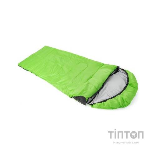 Спальний мішок Кемпінг Peak 200L з капюшоном Green (4823082714995)