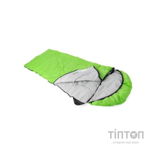 Спальний мішок Кемпінг Peak 200R з капюшоном Green (4823082715008)