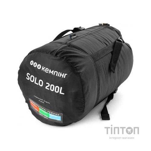 Спальний мішок Кемпінг Solo 200L Gold (4823082714971)