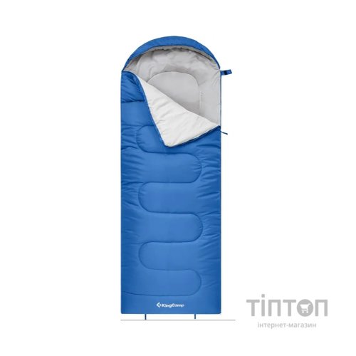 Спальний мішок KingCamp Oasis 250S Blue (KS3221_BLUE_L)