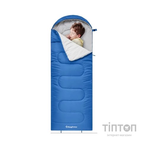 Спальний мішок KingCamp Oasis 250S Blue (KS3221_BLUE_L)