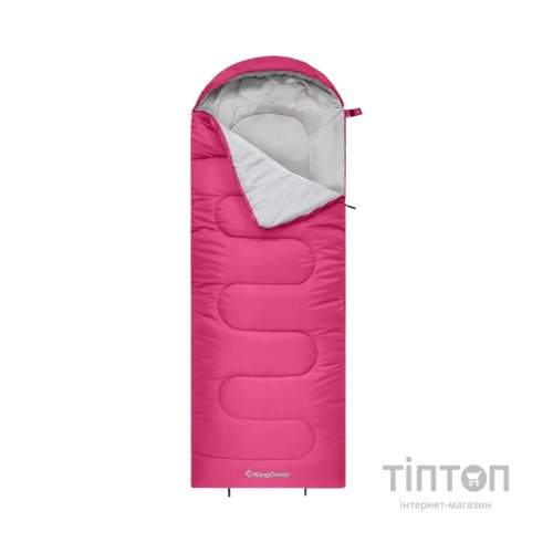 Спальний мішок KingCamp Oasis 250S Rosered (KS3221_ROSERED_L)