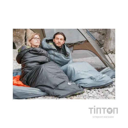 Спальний мішок KingCamp Sevan 250 Grey (KS2422_GREY_L)