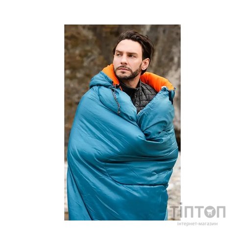 Спальний мішок KingCamp Tigris 250 Peacockblue (KS2423_PEACOCKBLUE_L)