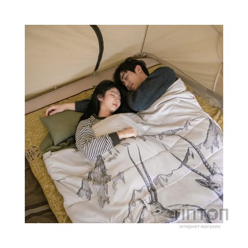 Спальний мішок Naturehike двомісний із подушками NH21MSD06 Green (6927595795330)