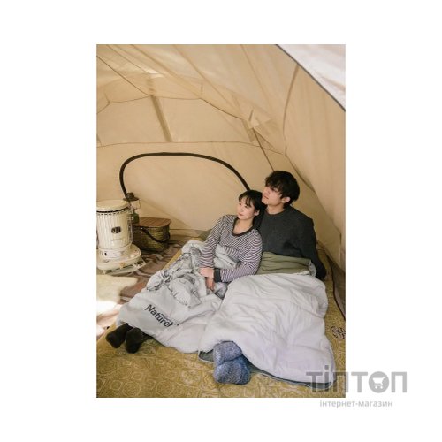Спальний мішок Naturehike двомісний із подушками NH21MSD06 Green (6927595795330)
