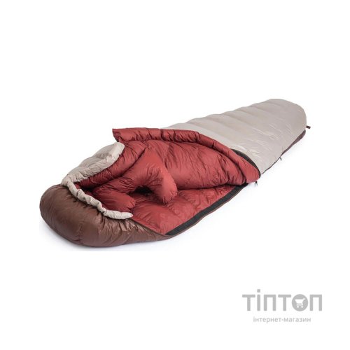 Спальний мішок Naturehike Snowbird NH20YD001 натуральний пух L Brown 380 g (6927595761281)
