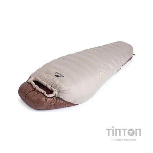 Спальний мішок Naturehike Snowbird NH20YD001 натуральний пух L Brown 720 g (6927595761304)