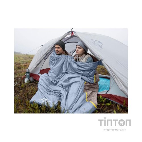 Спальний мішок Naturehike Summer надлегкий LW180 NH21MSD09 L (15C) M Light Green (6927595777930-L)