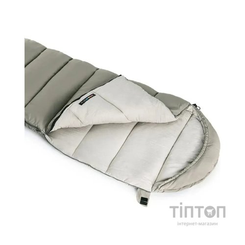 Спальний мішок Naturehike з капюшоном із мішком для зберігання M300 CNK2350WS023, сірий, лівий (6927595775974)
