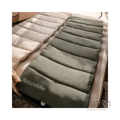 Спальний мішок Naturehike з капюшоном LD350 CNK2300SD016, темно-зелений (6976023921810)