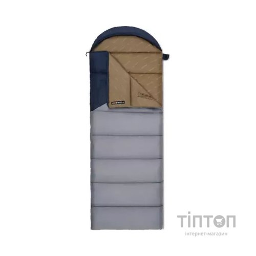 Спальний мішок Naturehike з капюшоном Sunny Day PL02 U450 CNK2550WS028, (3,9°C), лівий, блакитно-синій (6977465868428)