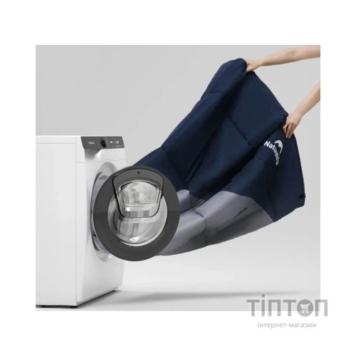 Спальний мішок Naturehike з капюшоном Sunny Day PL02 U450 CNK2550WS028, (3,9°C), лівий, блакитно-синій (6977465868428)