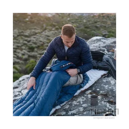 Спальний мішок Naturehike з натуральним пухом CWM295 CNK2300SD013, блакитний (6976023920899)