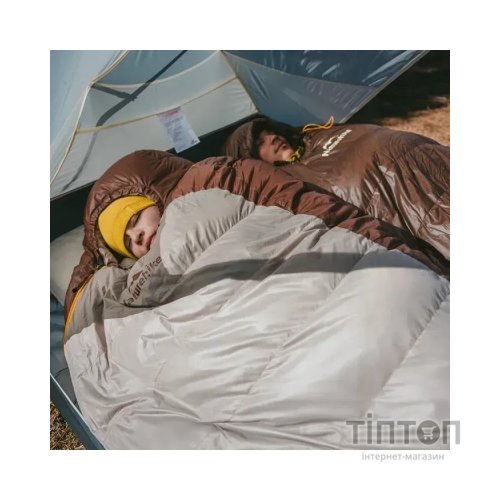 Спальний мішок Naturehike з натуральним пухом Snowbird CNK2550WS014, L, коричневий 400 г (6927595784464)